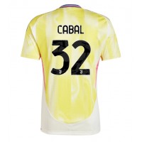 Dres Juventus Juan Cabal #32 Gostujuci 2024-25 Kratak Rukav